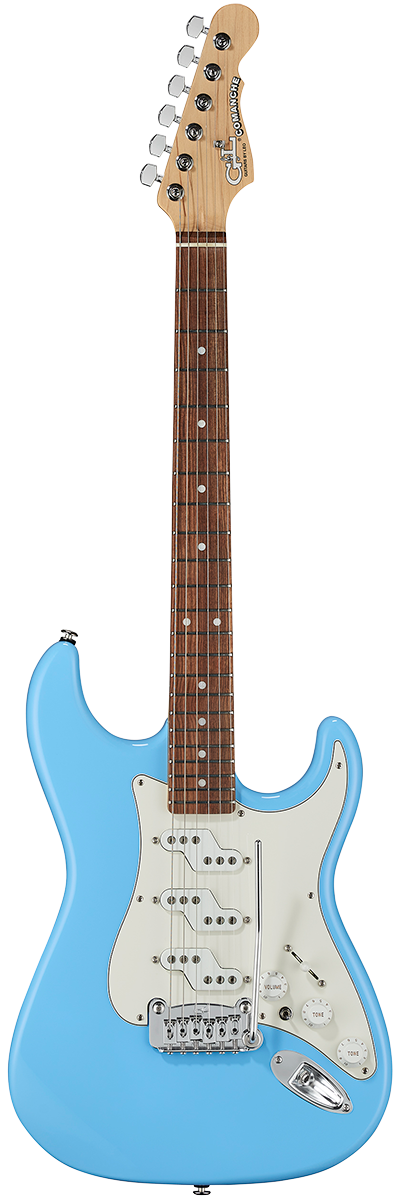 Электрогитара G&L FD Comanche Himalayan Blue CR