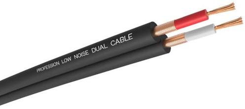 Аудио кабель - MUZKABEL CBL24, Чёрный (6x12)mm