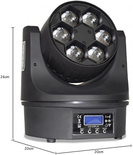 Вращающаяся голова Komoloff LED MH-007E