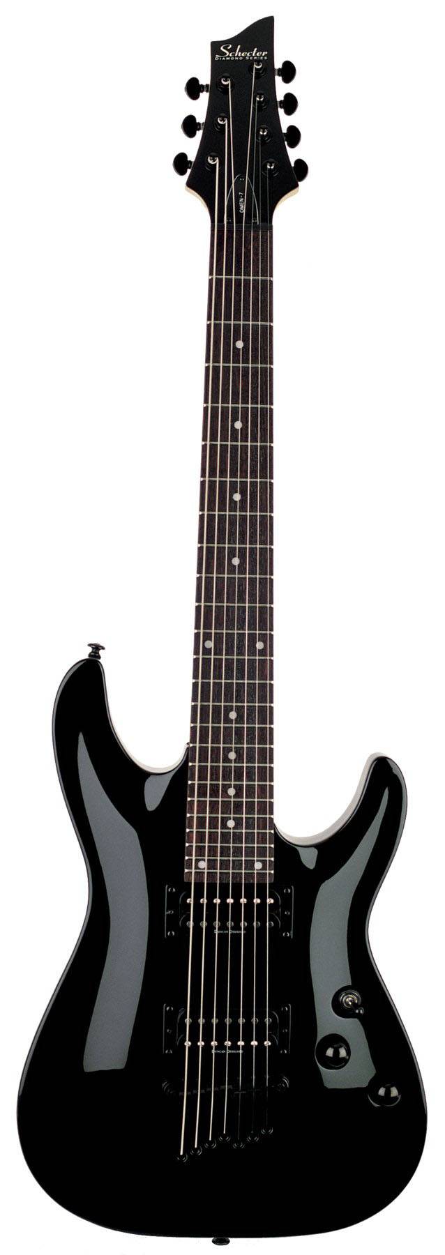 Электрогитара SCHECTER OMEN-7 BLK