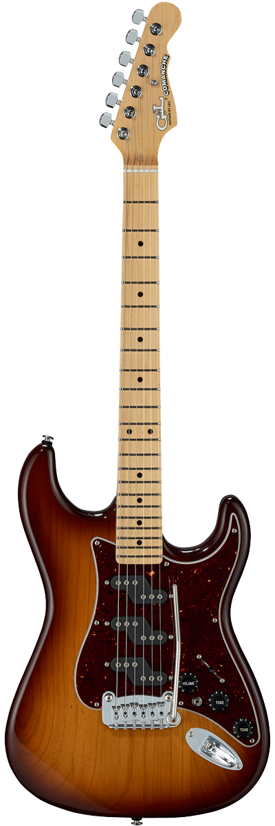 Электрогитара G&L FD Comanche Old School Tobacco Sunburst MP