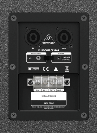 Акустическая система Пассивная Behringer Eurocom CL3264