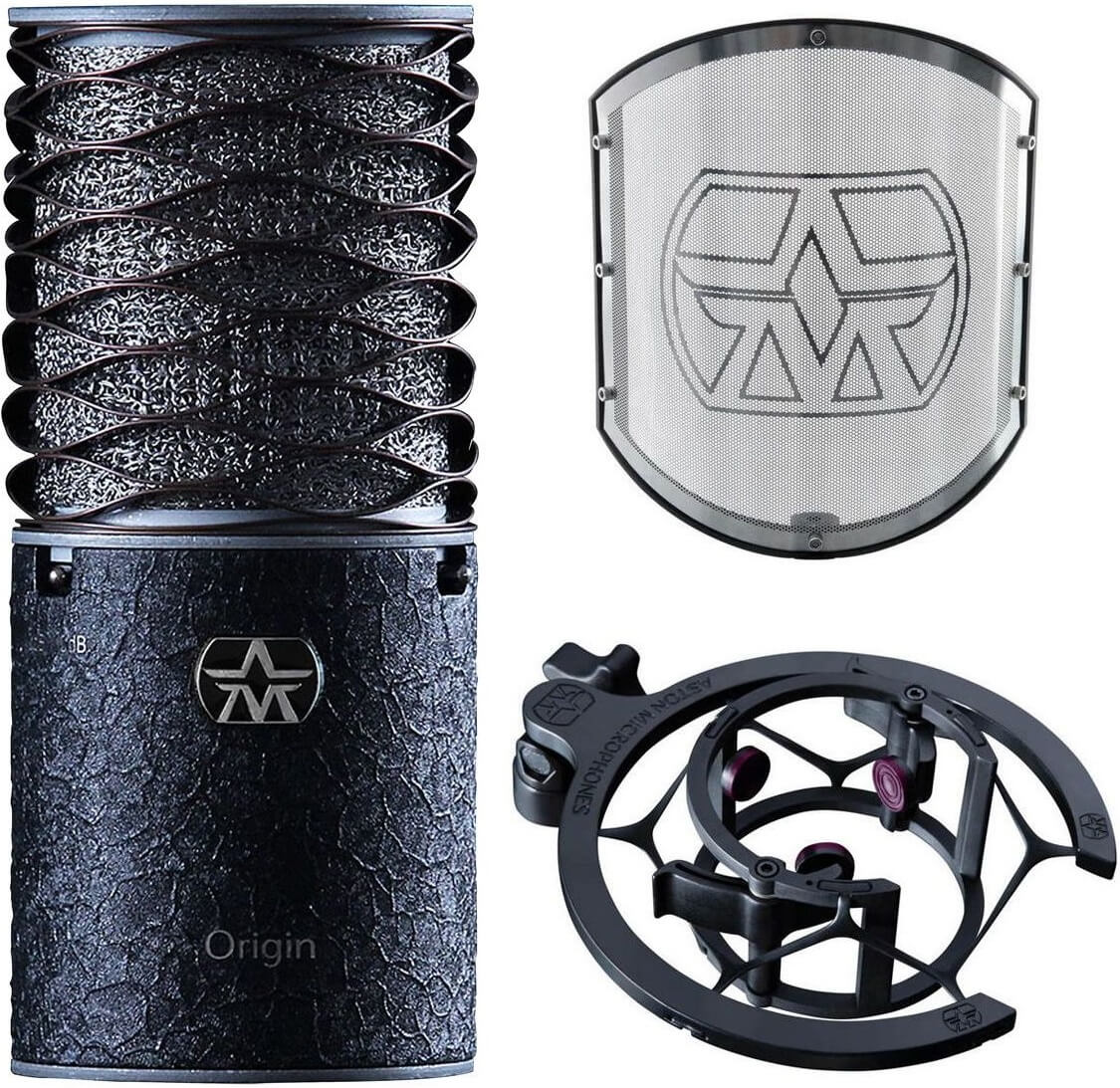 Микрофон студийный Aston Microphones ORIGIN BLACK BUNDLE