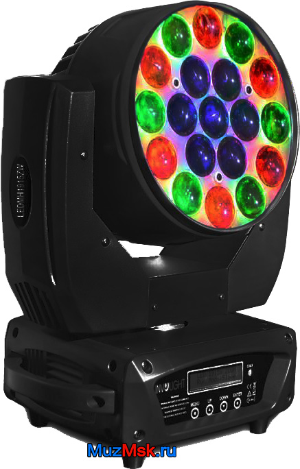 Вращающаяся голова Involight LED MH1915ZW