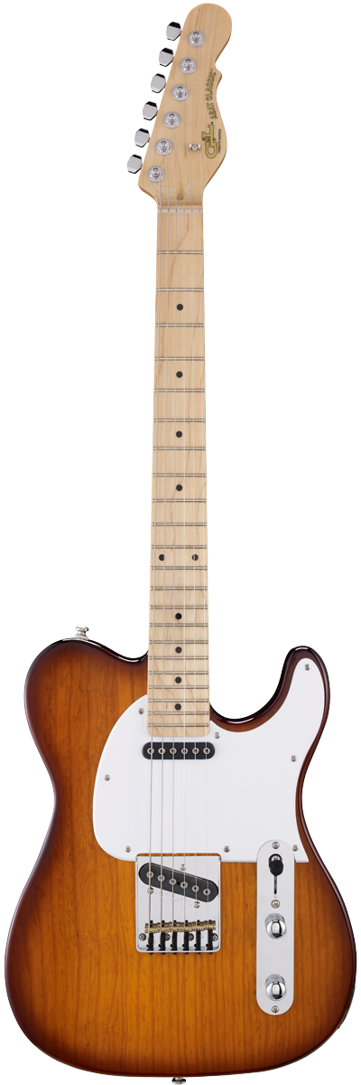 Электрогитара G&L Tribute ASAT Classic Tobacco Sunburst MP