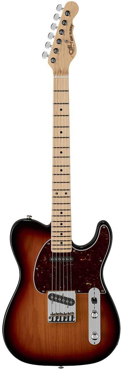 Электрогитара G&L FD ASAT Classic 3-Tone Sunburst MP