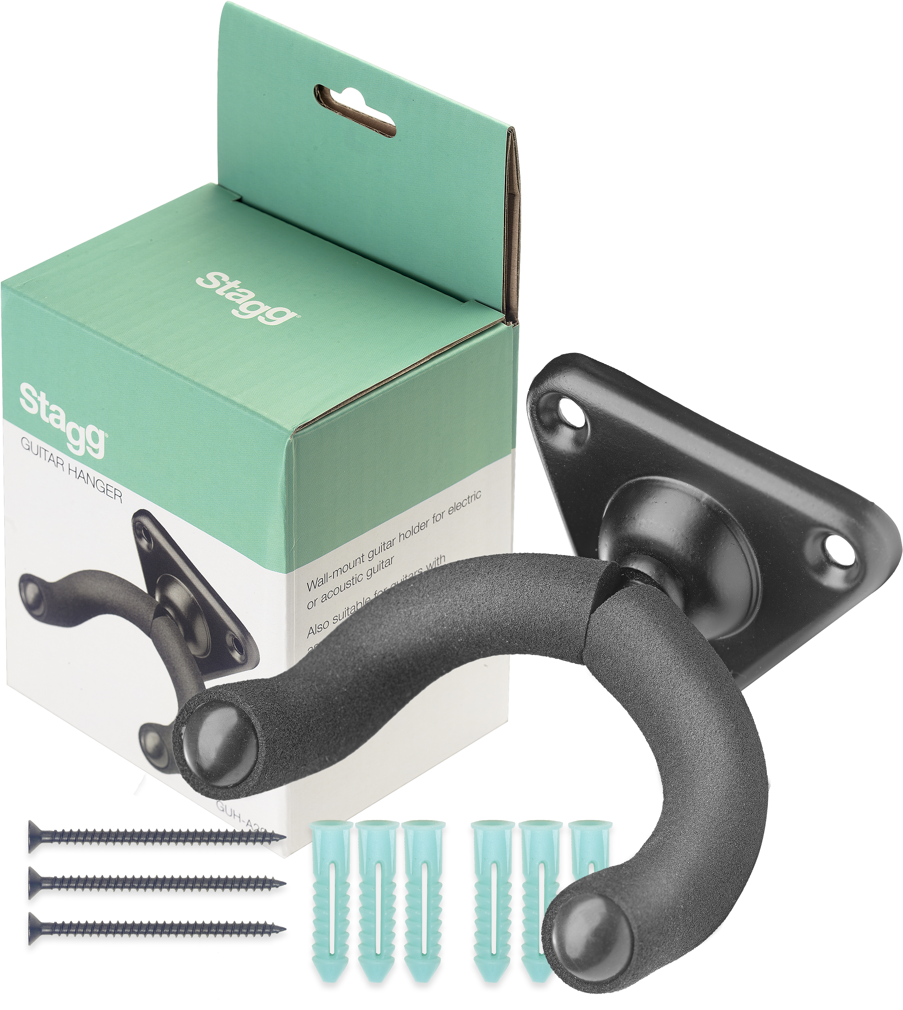 Настенный держатель для гитары STAGG GUH-A20