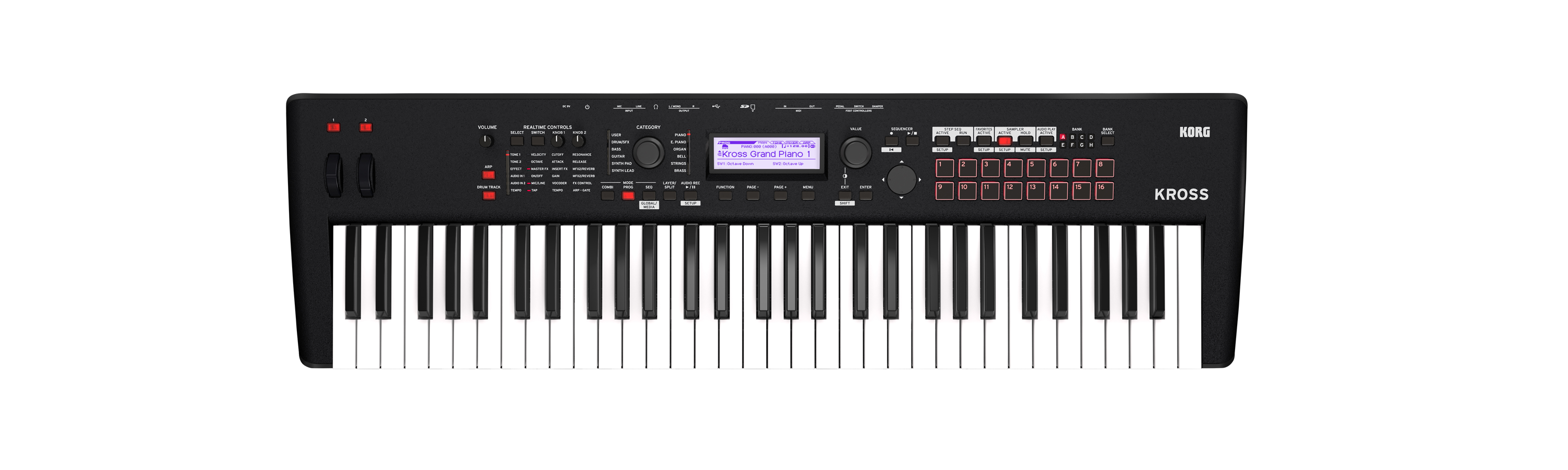 Рабочая станция KORG KROSS2-61-MB