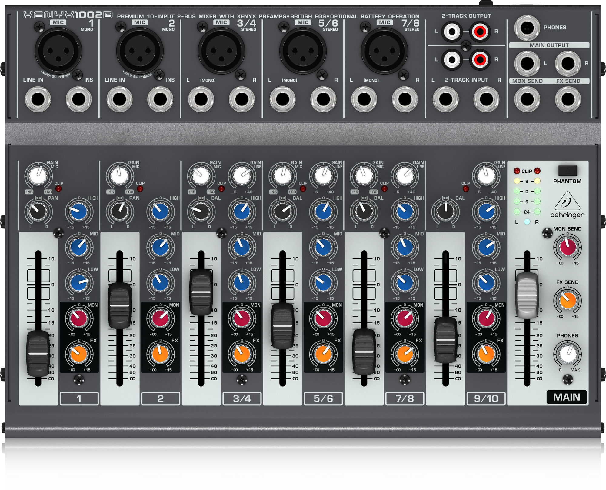 Микшер аналоговый Behringer XENYX 1002B