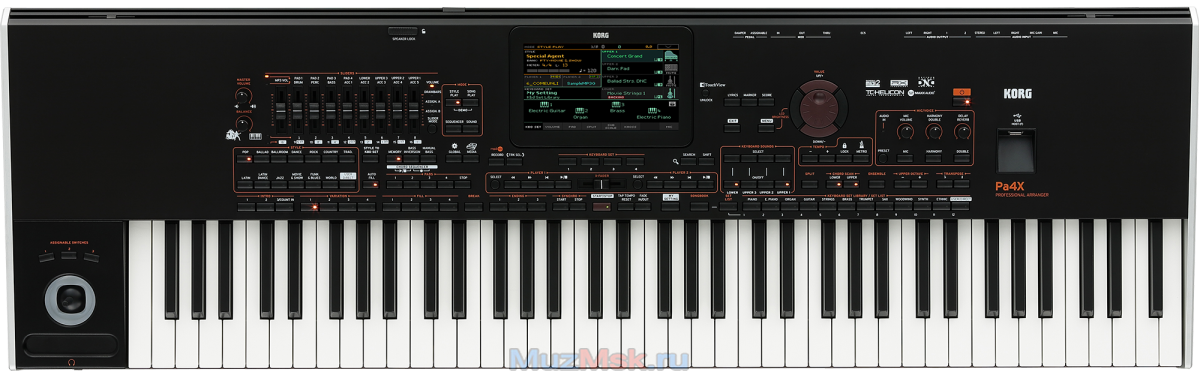 Аранжировочная станция KORG Pa4X-76