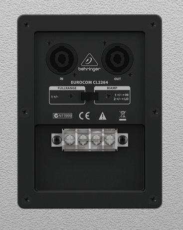 Акустическая система Пассивная Behringer Eurocom CL2264 WH