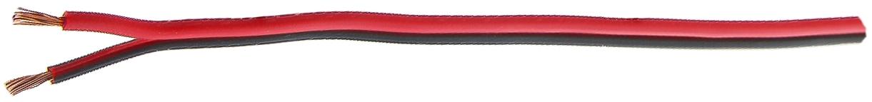 Акустический кабель - INVOTONE IPC1740RN, 2 Х 1 мм², Чёрный/Красный