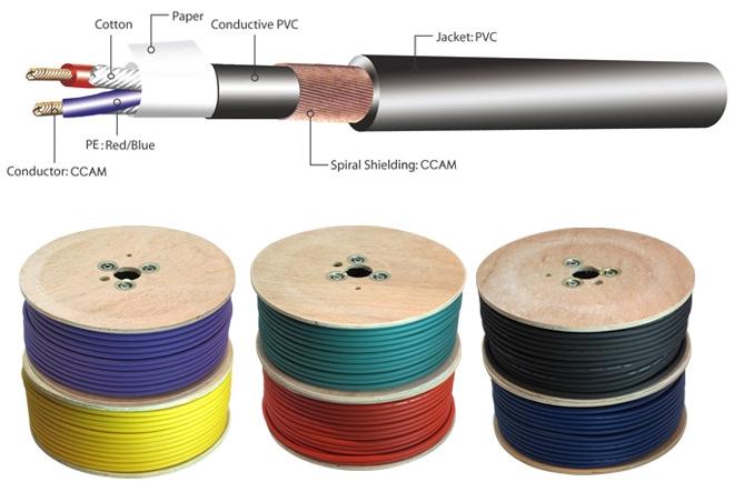 Микрофонный кабель - Kirlin MBC-24-100M BK, 2 Х 0.22 мм², 100м
