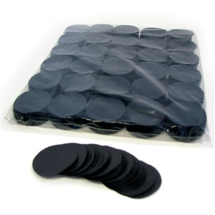 Конфетти бумажное Круги черные