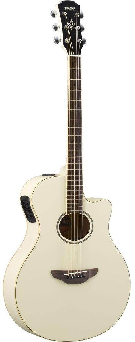 Гитара электроакустическая Yamaha APX600VWH