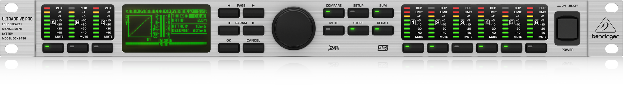 Аудио процессор BEHRINGER DCX2496 ULTRA