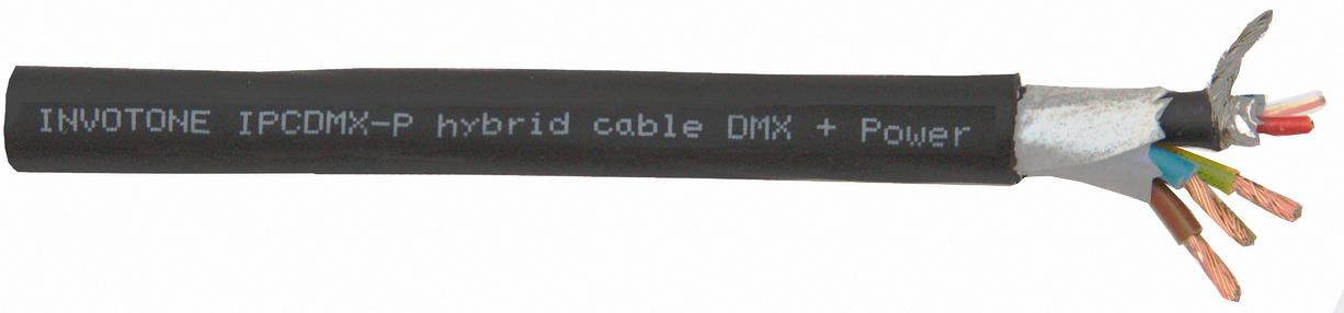 DMX кабель - INVOTONE IPCDMX-P, 2 Х 0.25 мм², Чёрный