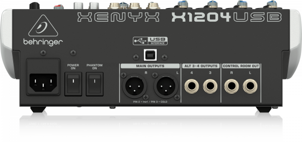 Микшер аналоговый Behringer XENYX X1204USB