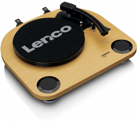 Виниловый проигрыватель Lenco LS-40 Wood