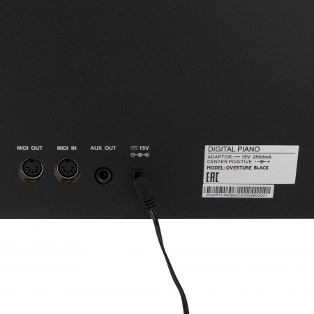 Цифровое пианино Rockdale Overture Black