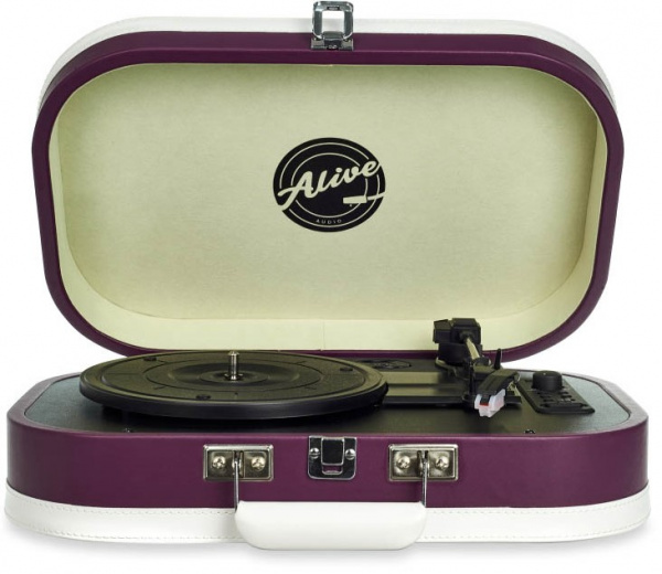 Виниловый проигрыватель Alive Audio VINTAGE VNT-02-BN Blueberry Nights