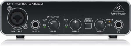 Звуковая карта Behringer UMC22