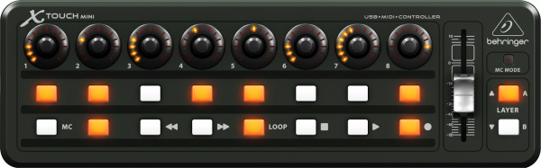 MIDI-контроллер BEHRINGER X-TOUCH MINI