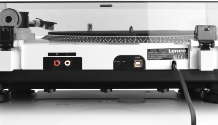 Виниловый проигрыватель Lenco L-3808 White