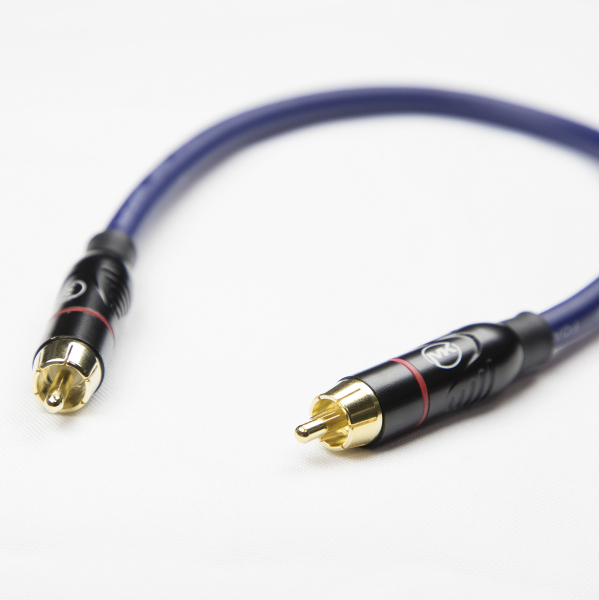 Патч-кабель MUZKABEL RSFIK4SP - 0.15 метра, RCA – RCA (Красное кольцо)