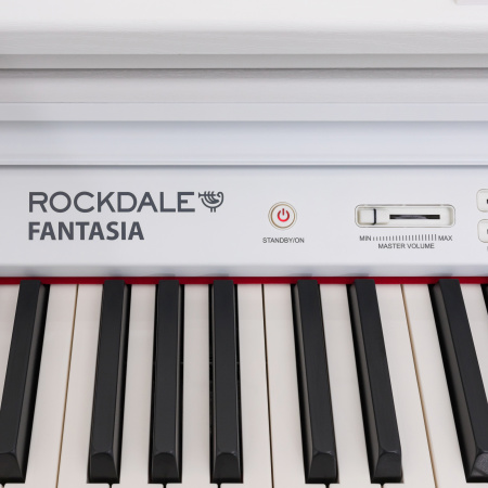 Цифровое пианино Rockdale Fantasia 128 Graded White