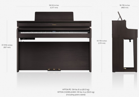 Цифровое пианино Roland HP704 DR