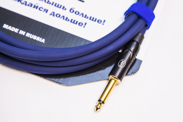 Микрофонный кабель MUZKABEL XJFMK1S - 2 метра, JACK (моно) - XLR (мама)