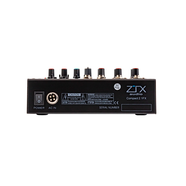 Микшер аналоговый ZTX audio Compact 2.1Fx