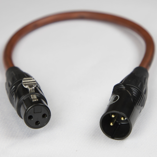 Патч-кабель MUZKABEL XXSMK5BP - 0.15 метра, XLR - XLR