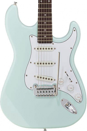 Электрогитара G&L Tribute S-500 Sonic Blue Jatoba