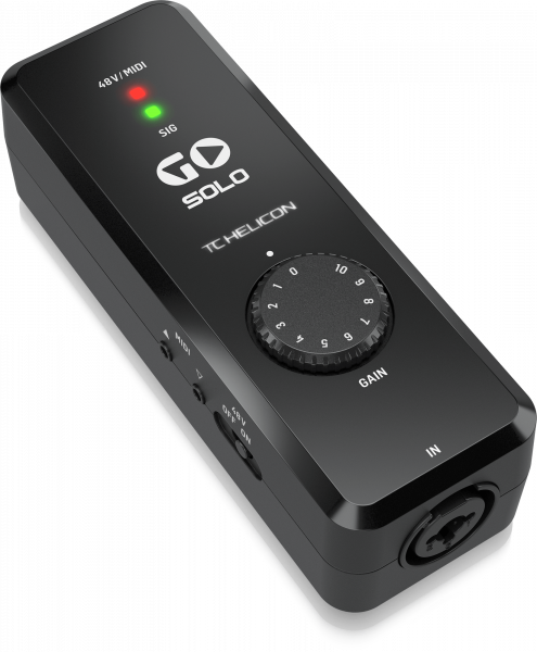 Аудиоинтерфейс TC Helicon GO Solo