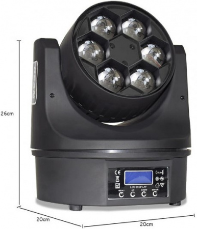 Вращающаяся голова Komoloff LED MH-007E