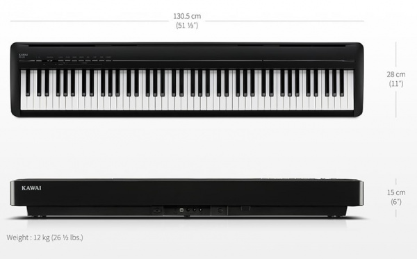 Цифровое пианино Kawai ES120 B