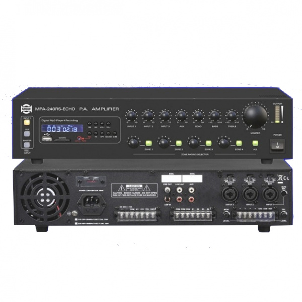 Усилитель комбинированный Show MPA240RS