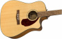 Электроакустическая гитара FENDER CD-140SCE DREAD NAT W/CASE