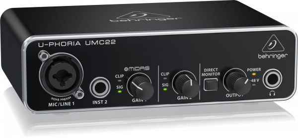 Звуковая карта Behringer UMC22