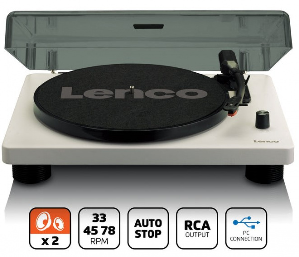 Виниловый проигрыватель Lenco LS-50 Gray