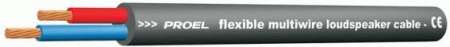 Акустический кабель - PROEL HPC620BK, 2 Х 2.5 мм², Чёрный