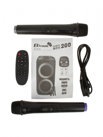 Портативная Акустическая система ELTRONIC EL 20-12