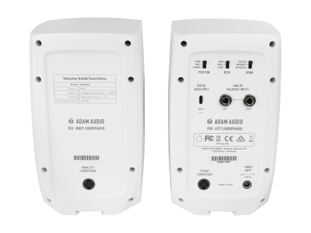 Студийный монитор ADAM Audio D3V White