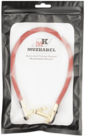 Патч-кабель MUZKABEL TJCIK3RP - 0.15 метра, JACK - JACK