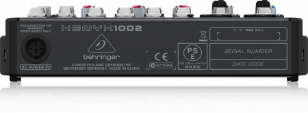 Микшер аналоговый Behringer XENYX 1002