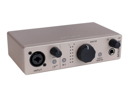 Звуковая карта Arturia MiniFuse 1 Champagne