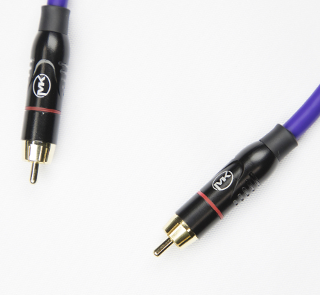 Патч-кабель MUZKABEL RSFIK4VP - 0.15 метра, RCA – RCA (Красное кольцо)