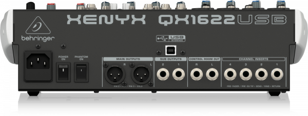 Микшер аналоговый Behringer XENYX QX1622USB